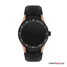 Tag Heuer Connected Modular 45, Silikon - Schwarz/Rosegold