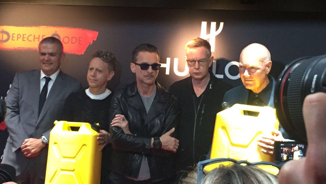 Depeche Mode bei Hublot, Vorstellung_der Depeche Mode Big Bang Uhr