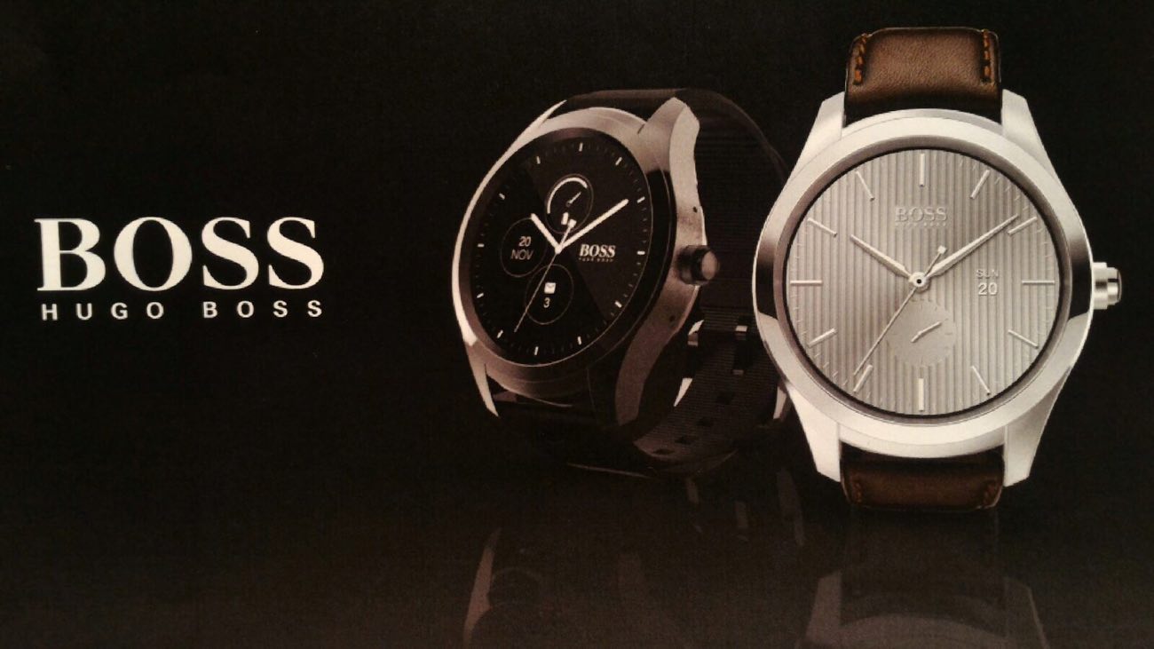 Hugo Boss Plakat neue Smartwatch Baselworld 2017