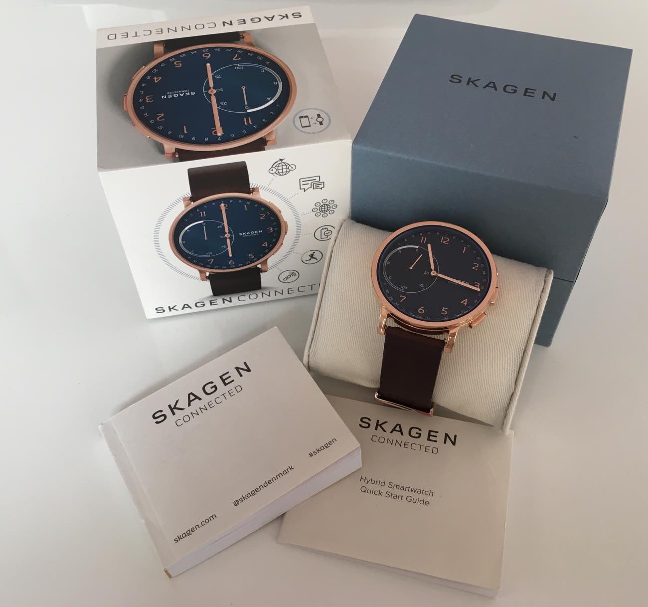 Skagen Hagen Connected Verpackung und Lieferumfang Skagen Hagen Connected Verpackung und Lieferumfang