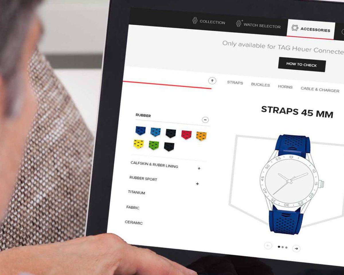Tag Heuer Connected Modular 45 Individualisierung