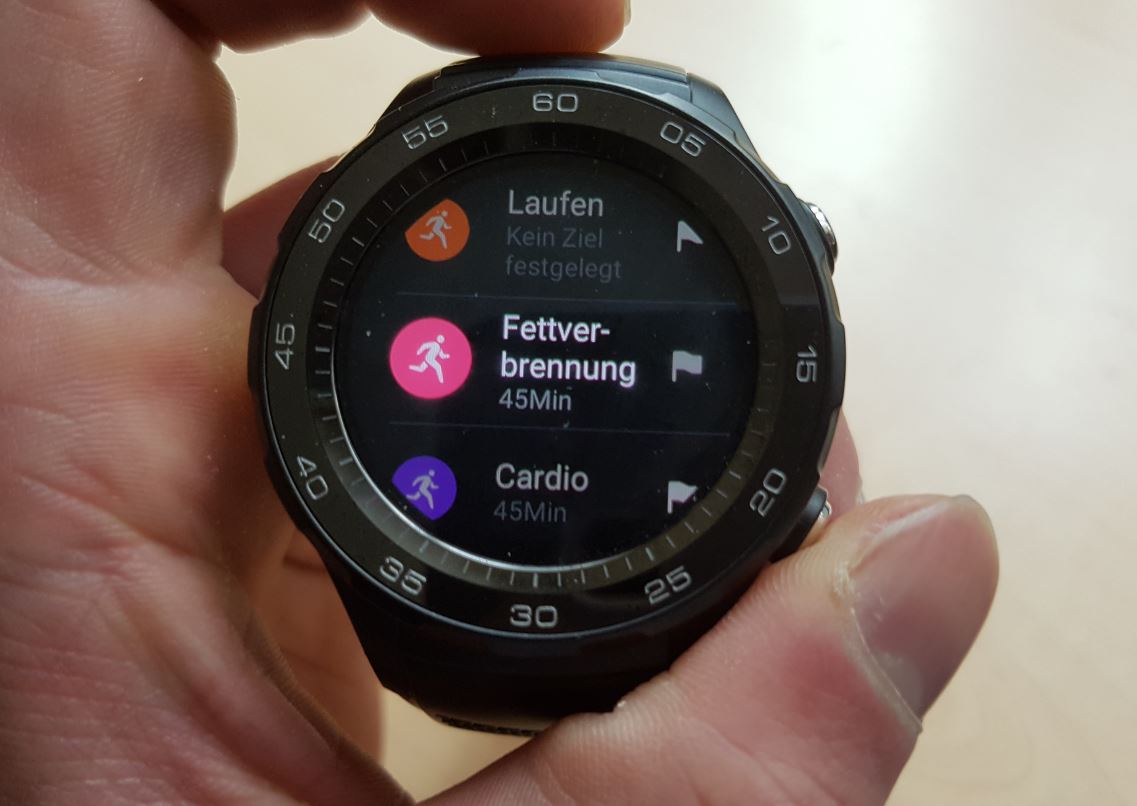 Sportfunktionen Huawei Watch 2 Sportfunktionen Huawei Watch 2
