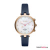 Holland,Leder - Blau/Rosegold