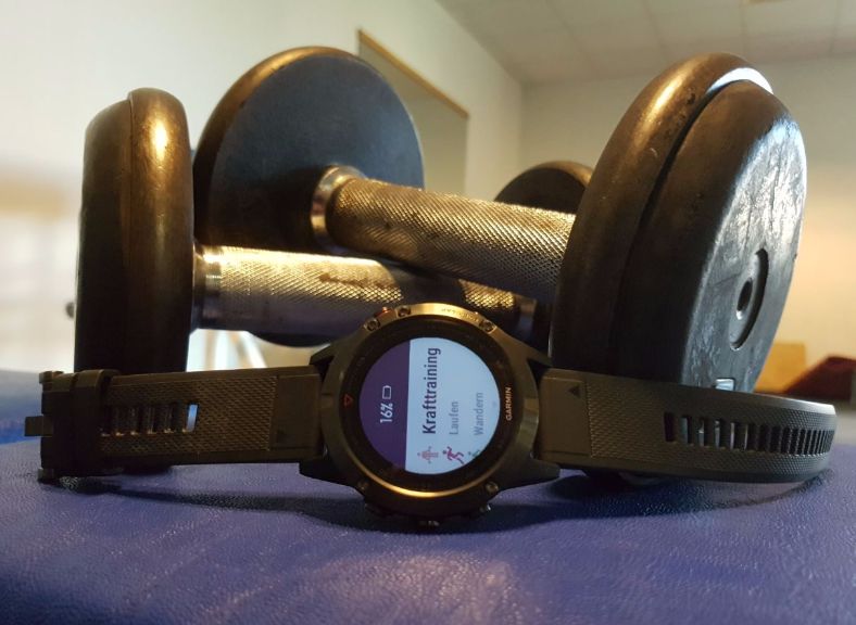 Krafttraining Garmin fenix 5 Fitness Uhr