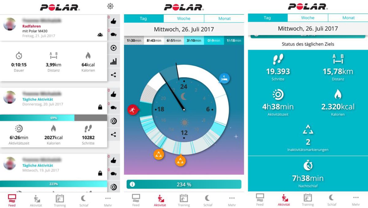 polar m430 flow app