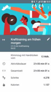 Krafttraining mit TAG Heuer Connected Modular 45 Smartwatch