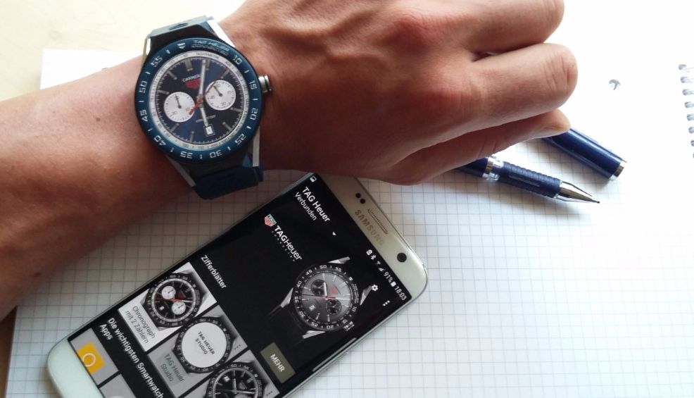TAG Heuer Connected Modular 45 Smartwatch mit Handy