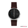 Leder - Braun/Silber Leder - Braun/Silber