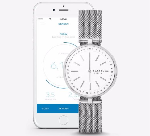 Skagen Signatur T-Bar Hybrid Smartwatch