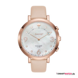 Kate Spade New York Hybrid Smartwatch Monterey, Leder - Beige/Rosegold