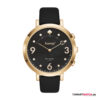 Monterey,Leder - Schwarz/Gold