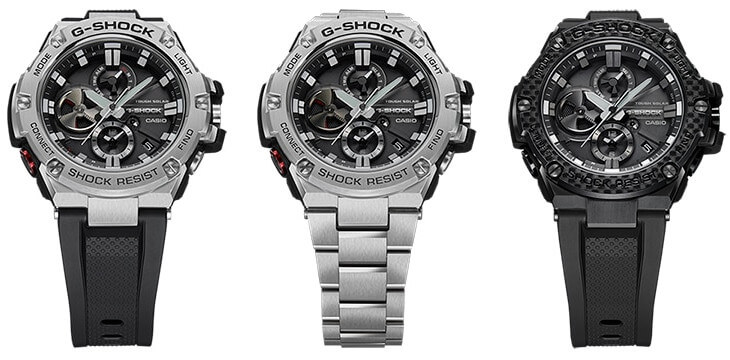 G-Shock-G-STEEL-GST-B100 Varianten Smartwatch