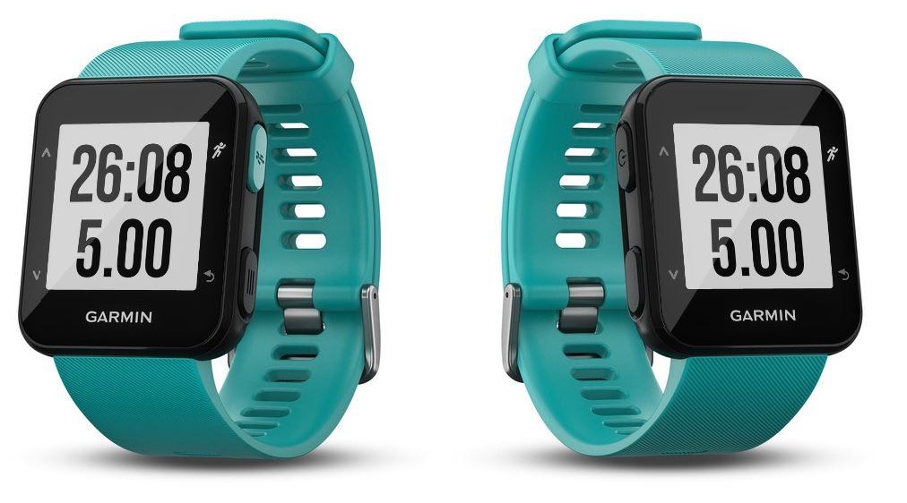 Garmin Forerunner 30 seitliche Ansicht Fitness Uhr