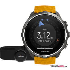 Suunto Spartan Sport Wrist HR Baro mit Brustgurt - Gelb/Grau