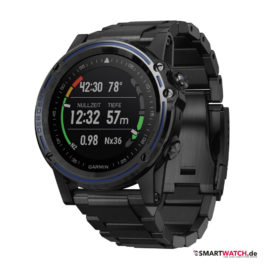 Garmin Descent, Gliederarmband - Dunkelgrau