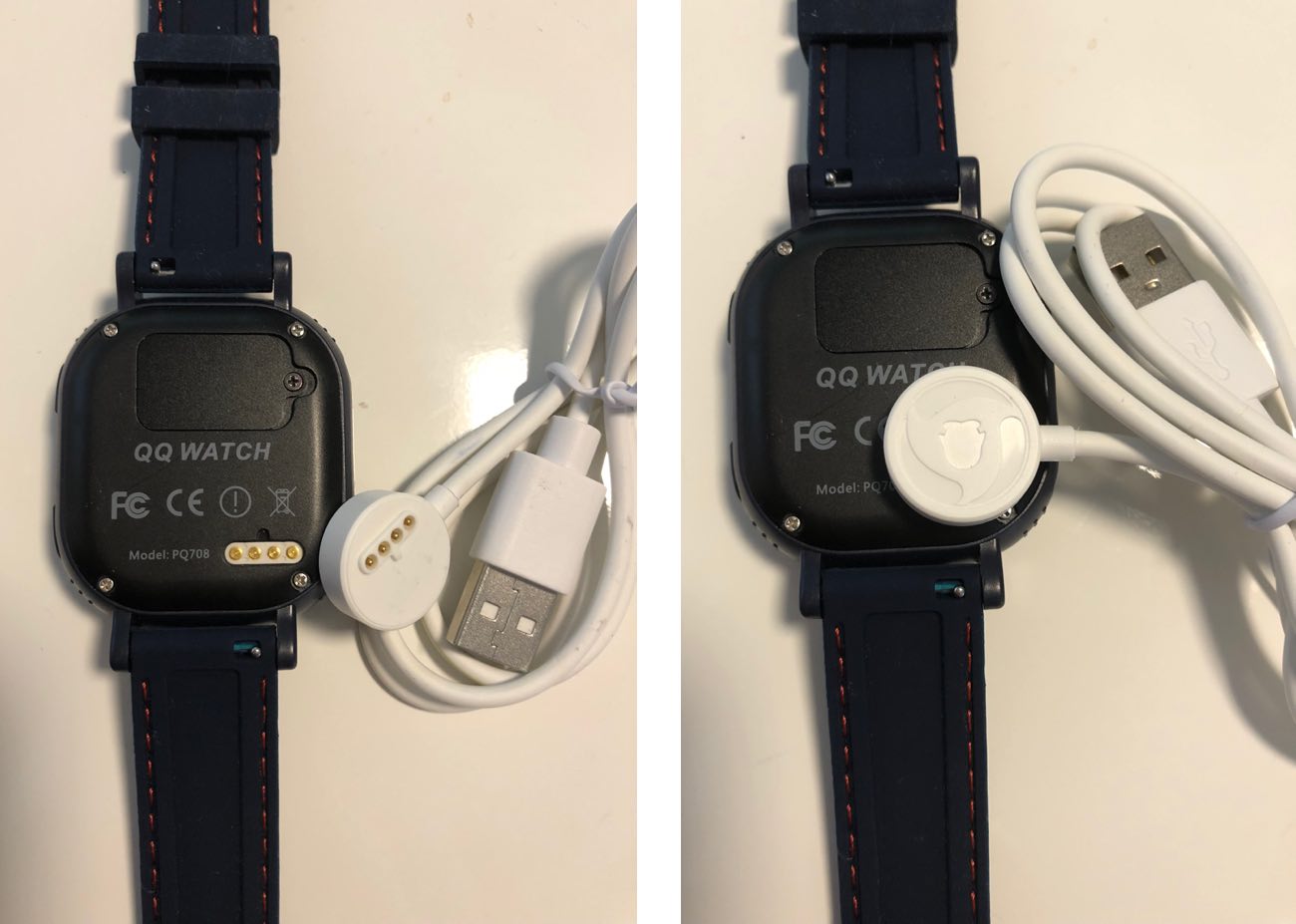 Tencent QQ Watch Touch Dunkelblau Lademanöver Tencent QQ Watch Touch Dunkelblau Lademanöver