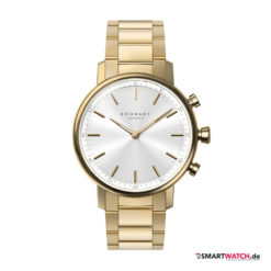 Kronaby Hybrid Smartwatch Carat,Gliederarmband - Gold/Weiß