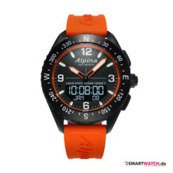 Alpina AlpinerX,Silikon - Orange/Schwarz