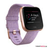 Stoffarmband- Lila/Rosegold Stoffarmband- Lila/Rosegold