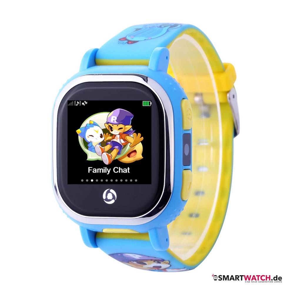 Tencent QQ Watch Touch - Blau/Gelb