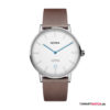 Leder - Braun/Silber Leder - Braun/Silber