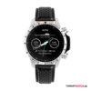 VIITA Active HRV Tachymeter,46,5mm - Leder,Schwarz/Silber