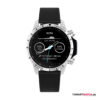 VIITA Active HRV Tachymeter,46,5mm - Silikon,Schwarz/Silber