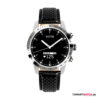 VIITA Hybrid HRV Tachymeter,45,3mm - Leder,Schwarz/Silber