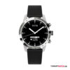 VIITA Hybrid HRV Tachymeter,45,3mm - Silikon,Schwarz/Silber