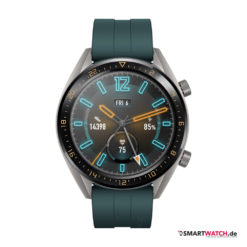 Huawei Watch GT Active, Silikon - Grün/Silber