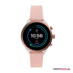 Fossil Sport - Damen, Leder - Rose/Rosegold/Weiß (41mm)