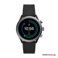 Fossil Sport - Herren, Leder - Schwarz/Grau (43mm)