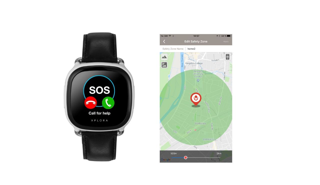 XPLORA Care Senioren Smartwatch