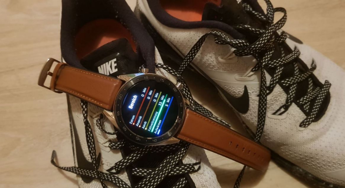 Huawei Watch GT Smartwatch Test Sport Auswertung