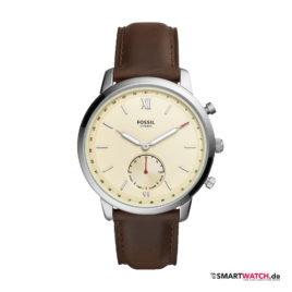 Fossil Q Neutra, Leder - Braun/Silber
