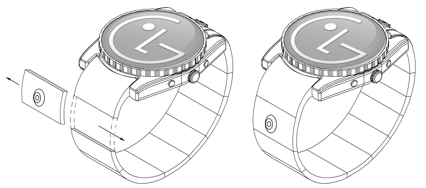 LG Smartwatch Kamera Patent