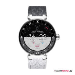 Louis Vuitton Tambour Horizon 2, Keramik - Weiß/Schwarz (Edelsteine)