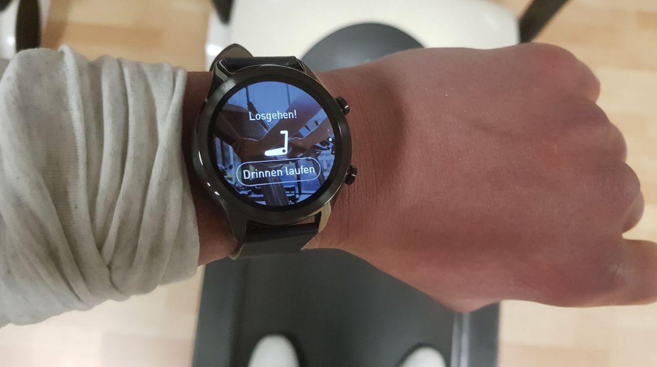 TicWatch C2 Test Laufband Smartwatch_9