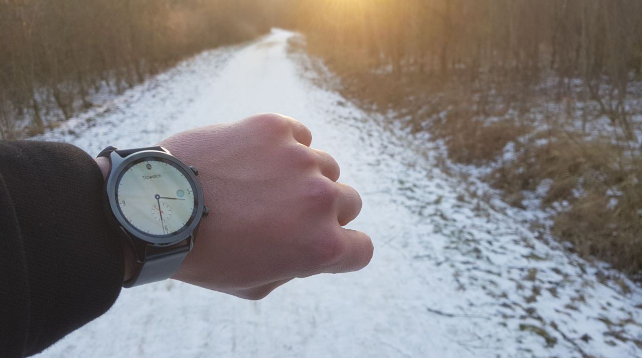 TicWatch C2 Test am Handgelenk Smartwatch_3