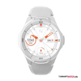 TicWatch S2, Silikon - Weiss