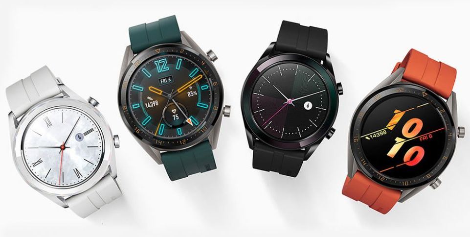 Huawei Watch GT Active und Elegant Smartwatches 2019_1