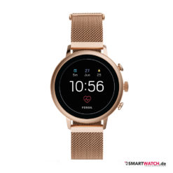 Fossil Q Venture HR, Mesh - Rosegold