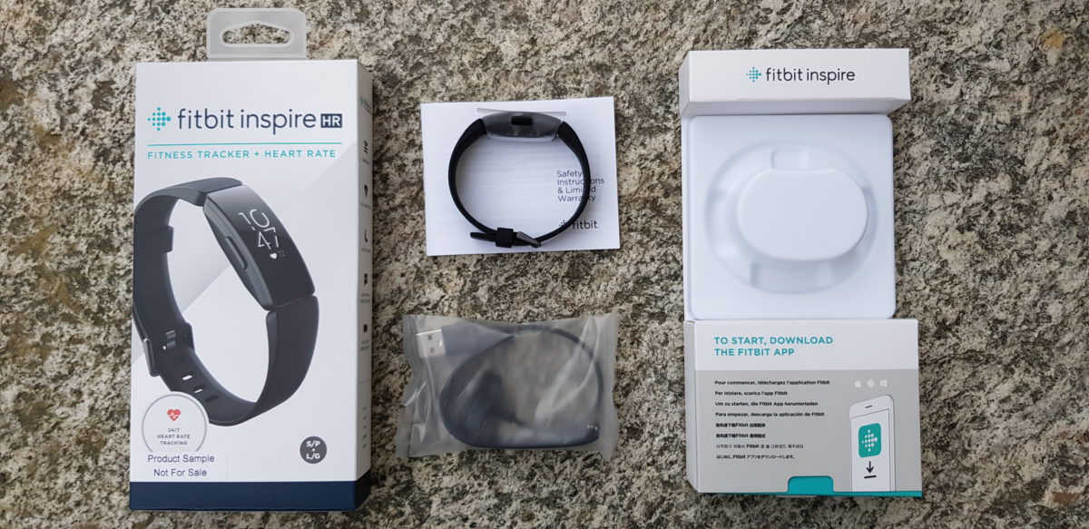 fitbit inspire hr unboxing