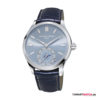 Leder,Blau/Silber/Hellblau