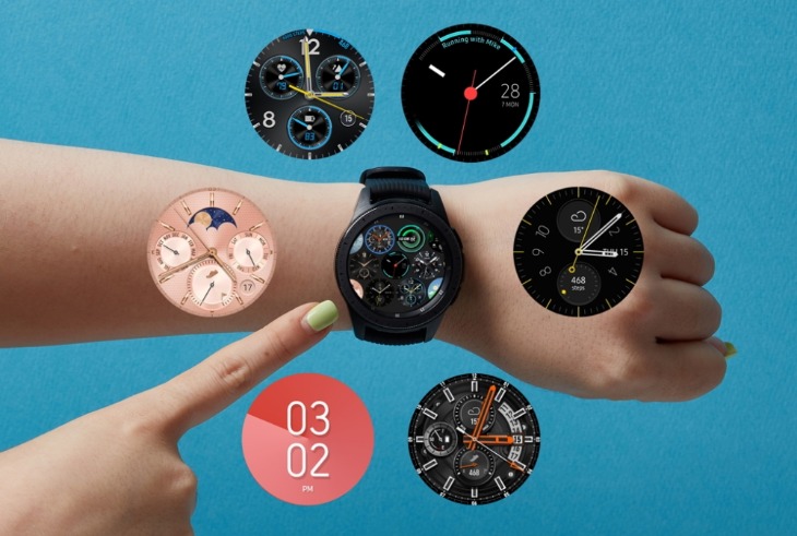 Samsung Galaxy Watch Smartwatch mit Watchfaces