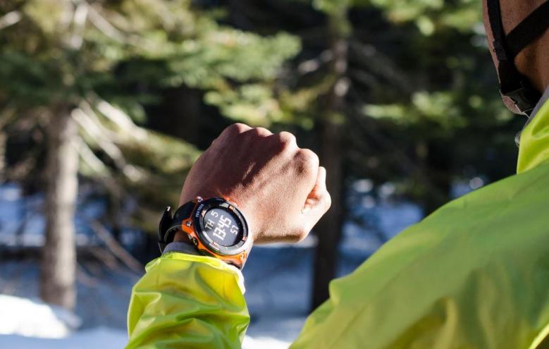 Casio WSD-F20 Smartwatch am Handgelenk Casio WSD-F20 Smartwatch am Handgelenk