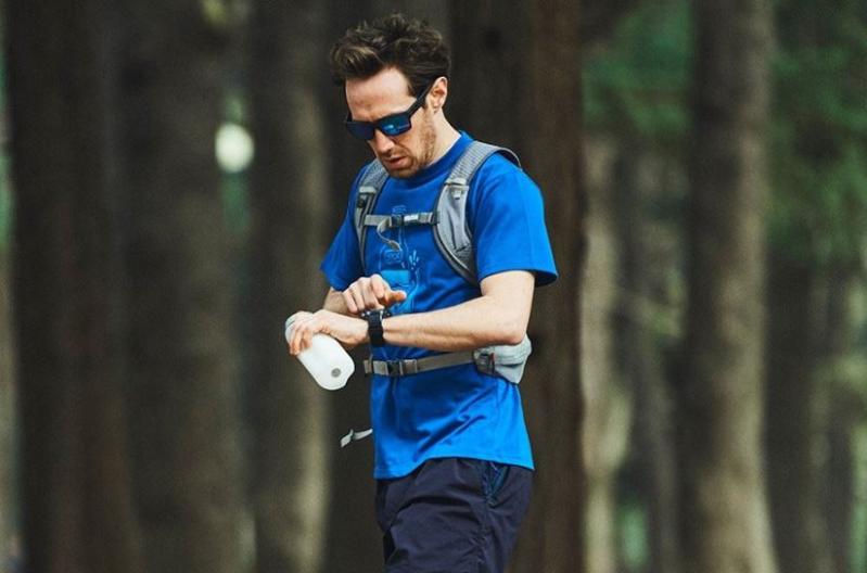 Casio WSD-F20 Smartwatch beim Joggen Casio WSD-F20 Smartwatch beim Joggen