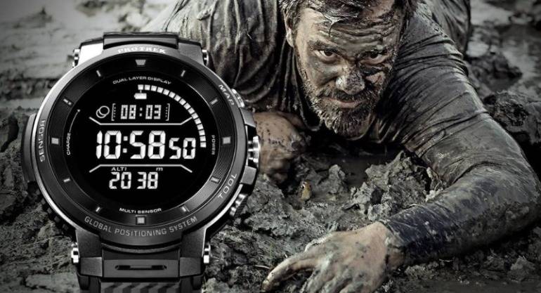 Casio WSD-F30 Smartwatch Outdoor Schmutz