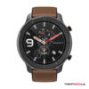 47mm - Leder,Braun/Schwarz