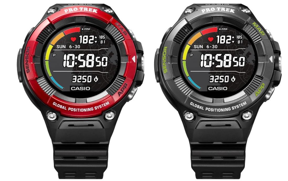 Casio WSD-F21HR Varianten Smartwatch